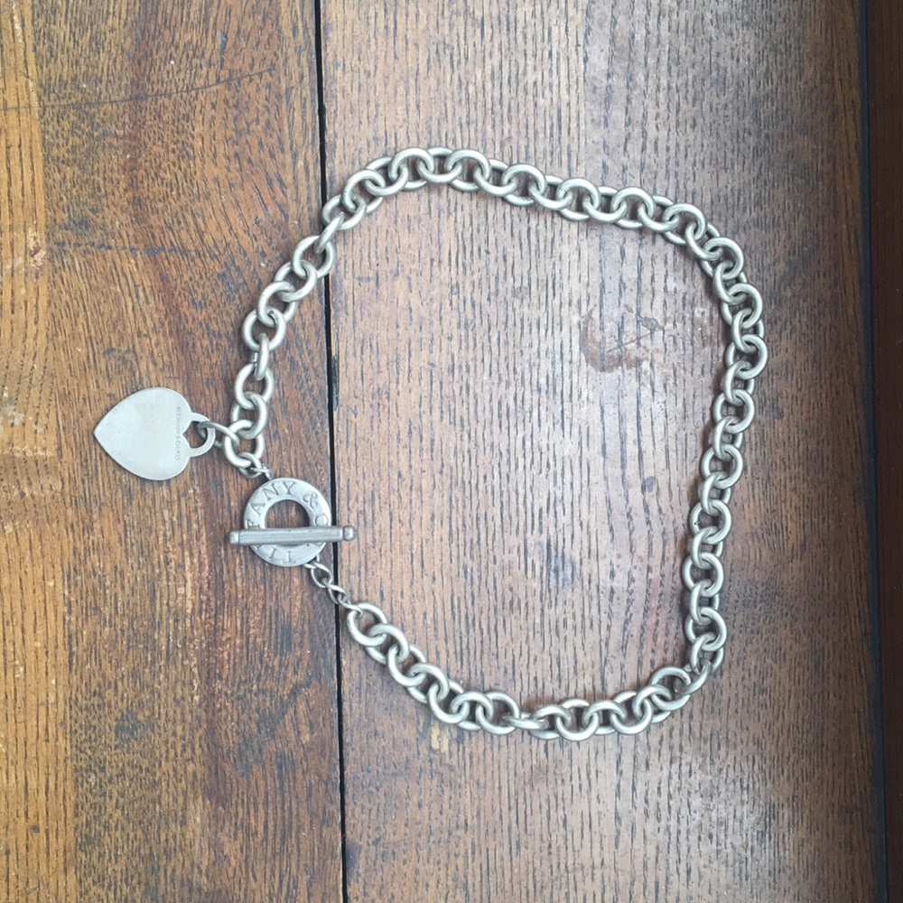 Tiffany Heart Toggle Necklace